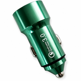 شارژر فندکی 65 وات فست شارژ ترکا TREQA - مدل CC-318-رنگ سبز