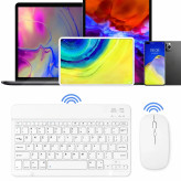 کیبورد و ماوس بی سیم مدل KIT-در حال اتصال به دستگاههای مختلف