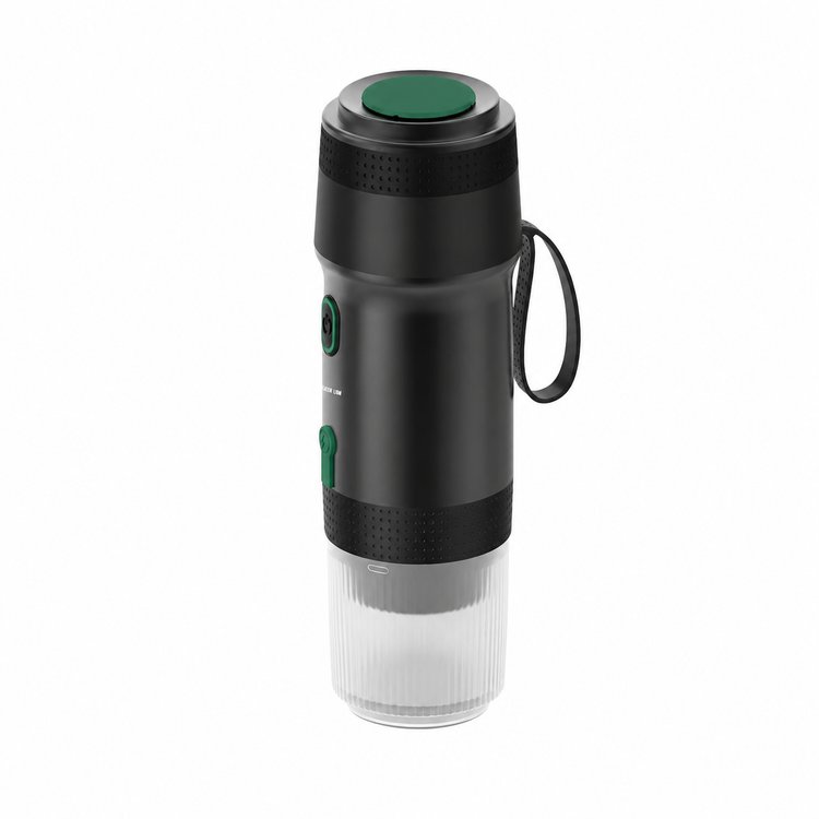 قهوهساز سفری گرین لاین مدل G-PORTABLE PRO-رنگ سبز-از نمای روبرو