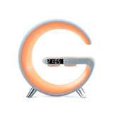 چراغ خواب اسپیکر دار RGB مدل G با شارژر وایرلس