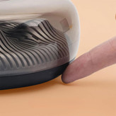 شارژر وایرلس و چراغ خواب رومیزی طرح شعله-اشاره به تاچ از نزدیک