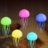 چراغ خواب عروس دریایی مدل RGB دار-رنگ نورها-02