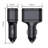 ردیاب فندکی خودرو مدل C036-ابعاد ردیاب